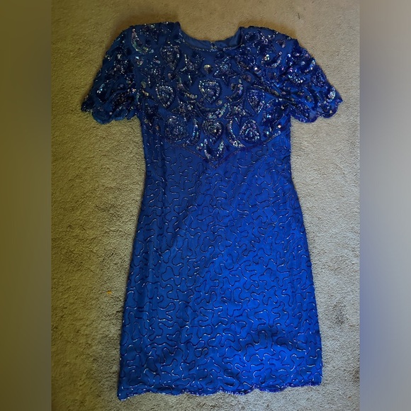 Vintage Sequin Dress - Picture 1 of 14